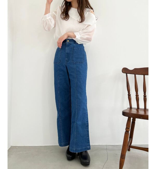 MAJESTICLEGON「ポケットデニムパンツ」|デニム|