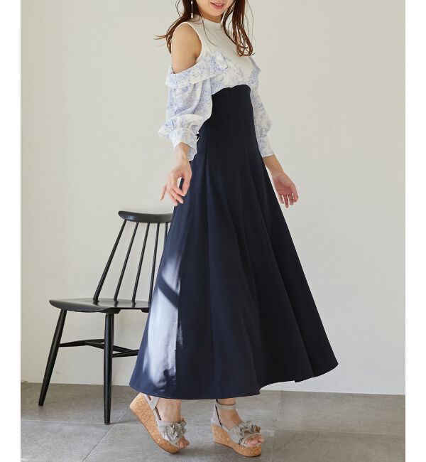 MAJESTICLEGON「フカフカフリルサンダル」|サンダル|