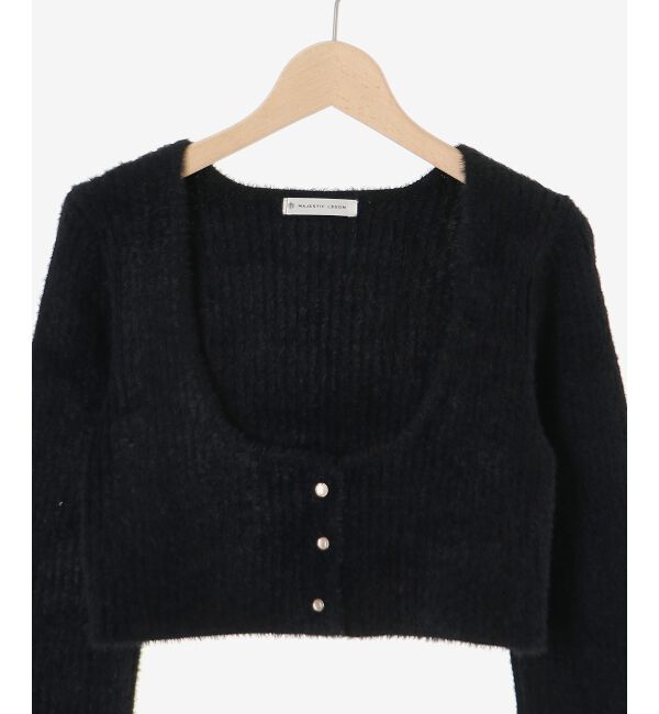  「シャギーカーデセットキャミワンピース」|ワンピース|