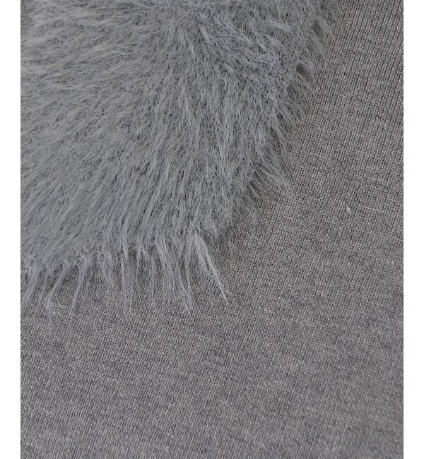  「ビッグリボンチェーン付きニット」|ニット・セーター|