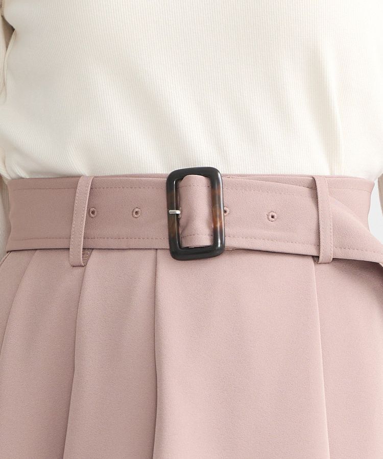 earth music&ecology「チュールドッキングイレヘムスカート」|フレア|