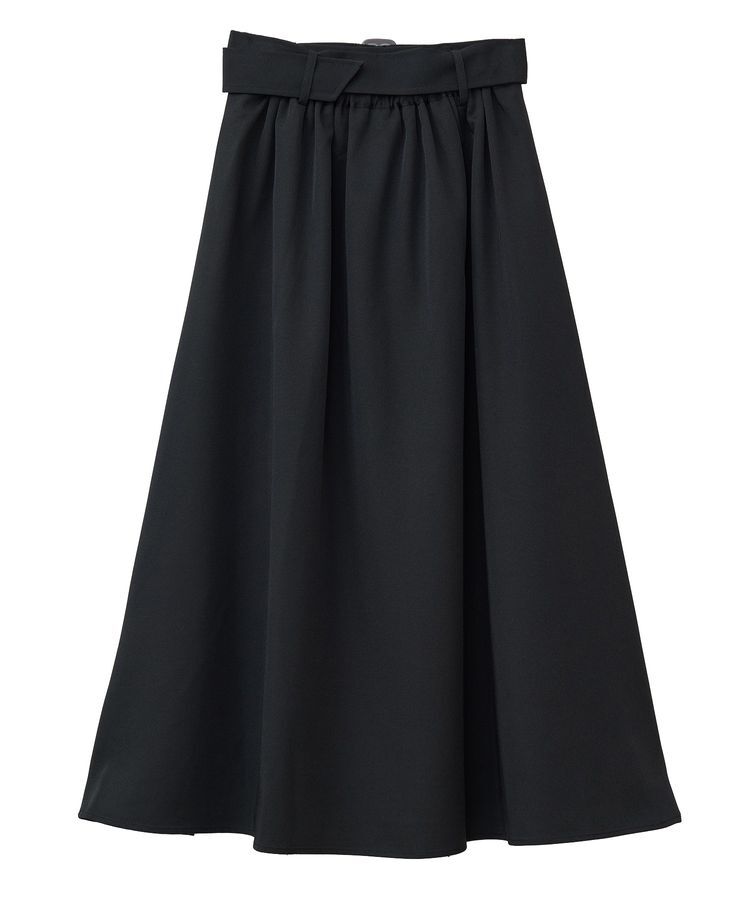 earth music&ecology「チュールドッキングイレヘムスカート」|フレア|