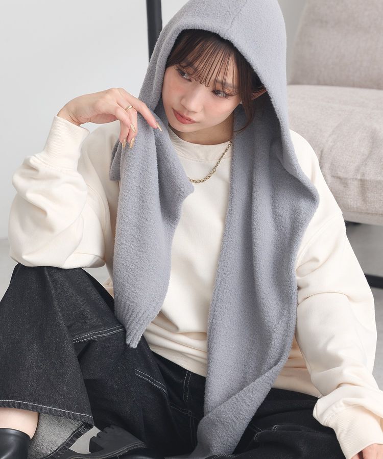 earth music&ecology「サイドリブロゴスウェット」|スウェット・ジャージ|