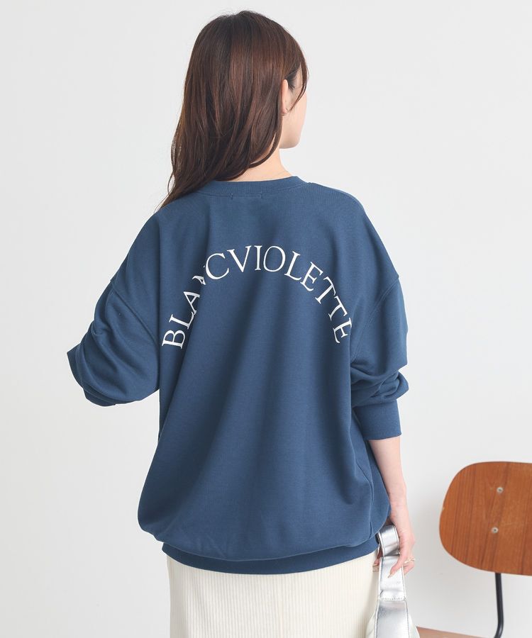 earth music&ecology「サイドリブロゴスウェット」|スウェット・ジャージ|