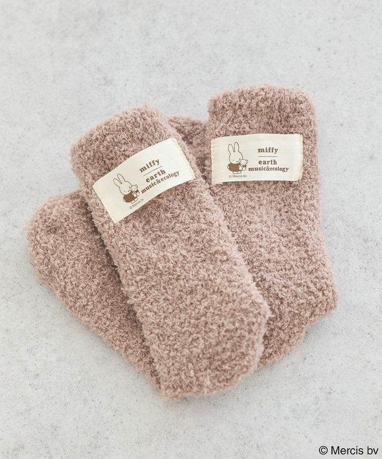 earth music&ecology「miffy/earth タグ付モコモコソックス」|その他|
