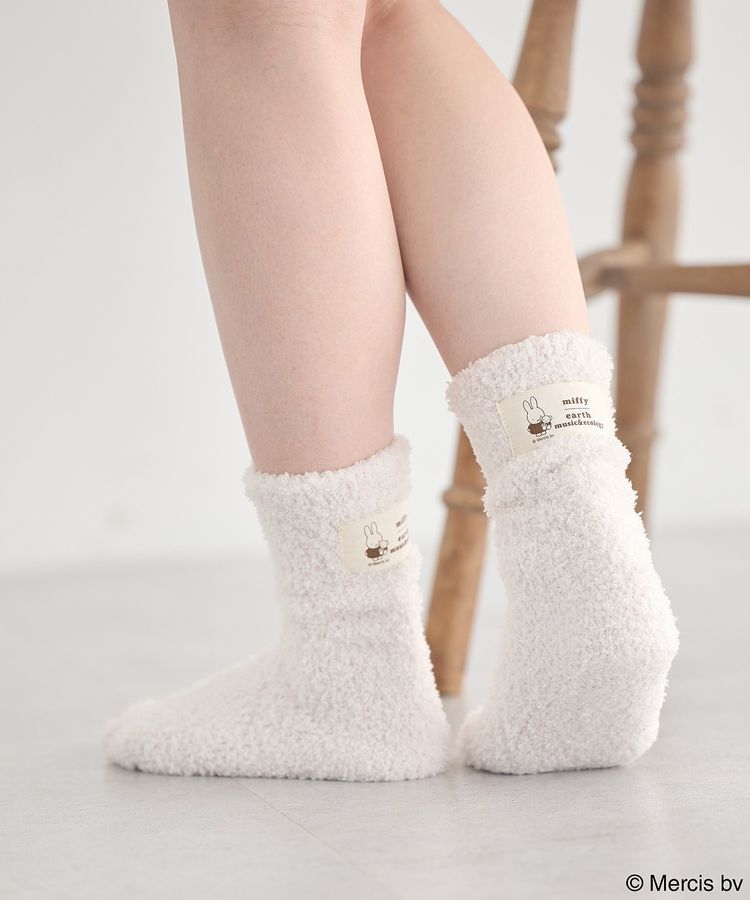 earth music&ecology「miffy/earth タグ付モコモコソックス」|その他|