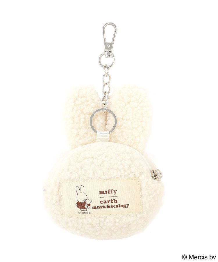 earth music&ecology「miffy/earth タグ付ミニコインケース」|ポーチ|