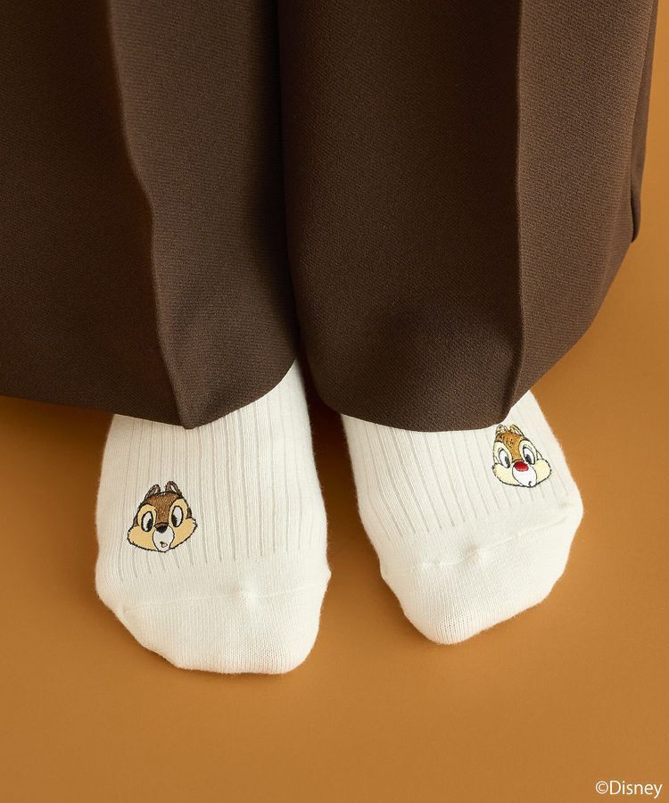 earth music&ecology「Disney/アソート刺繍入り靴下」|その他|