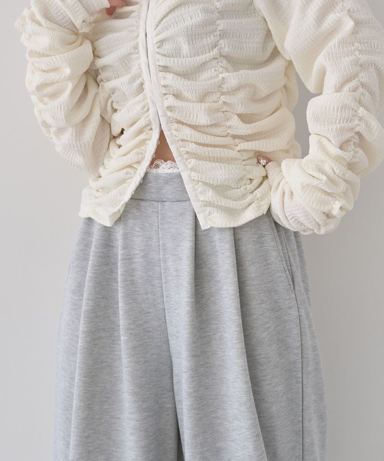 earth music&ecology「レースレイヤード風スウェットパンツ」|その他|