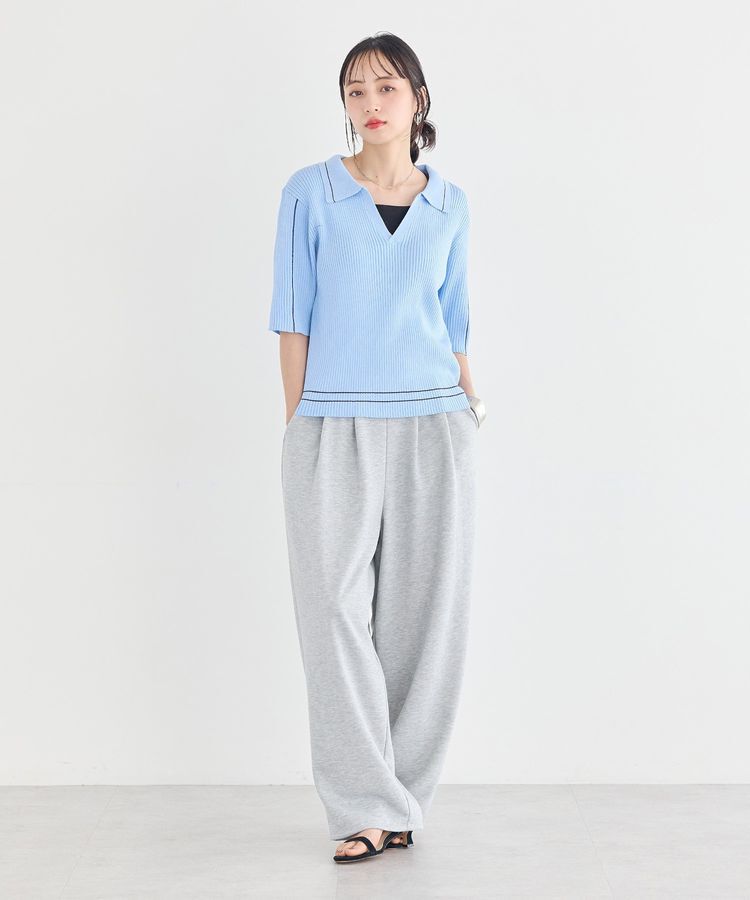 earth music&ecology「レースレイヤード風スウェットパンツ」|その他|