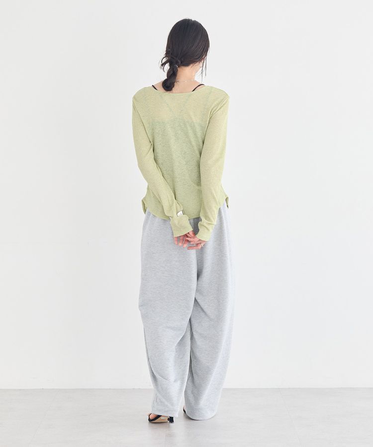 earth music&ecology「レースレイヤード風スウェットパンツ」|その他|