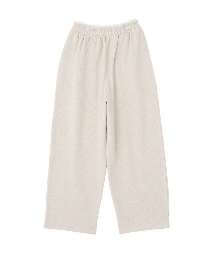 earth music&ecology「レースレイヤード風スウェットパンツ」|その他|