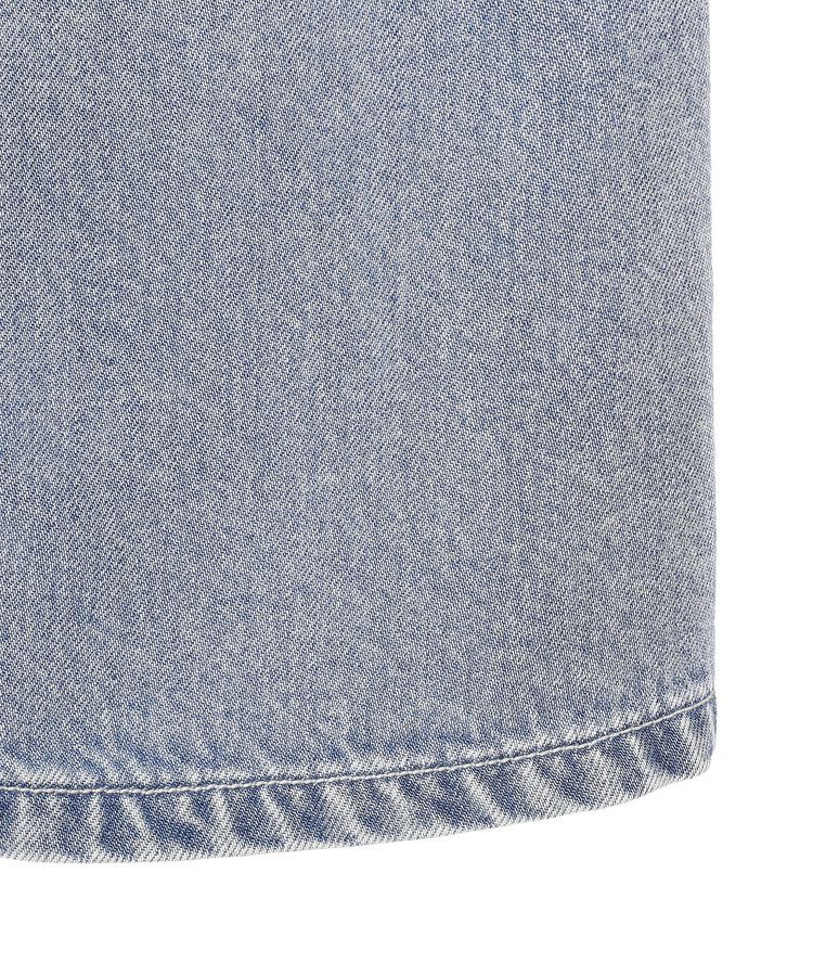 earth music&ecology「ダブルジップデニムキャミワンピース」|ワンピース|