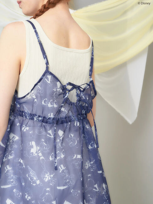 AMERICAN HOLIC「総柄シアーキャミワンピース/Disney」|ワンピース|