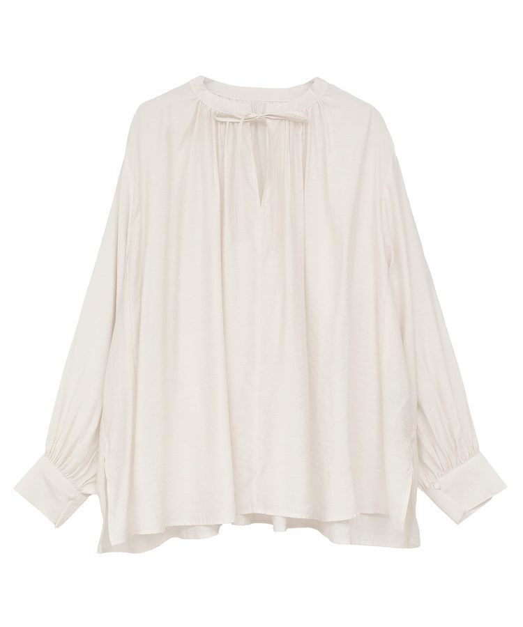 AMERICAN HOLIC「スキッパーギャザーブラウス」|シャツ・ブラウス|