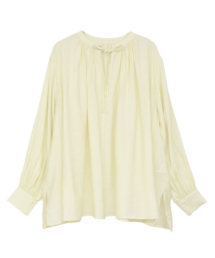 AMERICAN HOLIC「スキッパーギャザーブラウス」|シャツ・ブラウス|