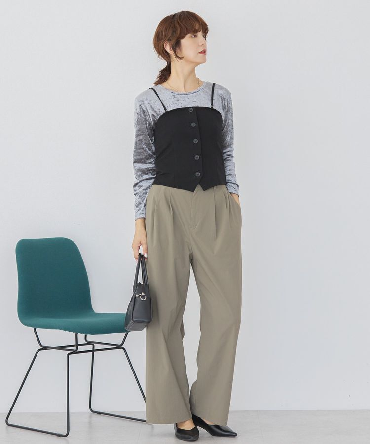 AMERICAN HOLIC「シアーベロアプルオーバー」|Tシャツ・カットソー|