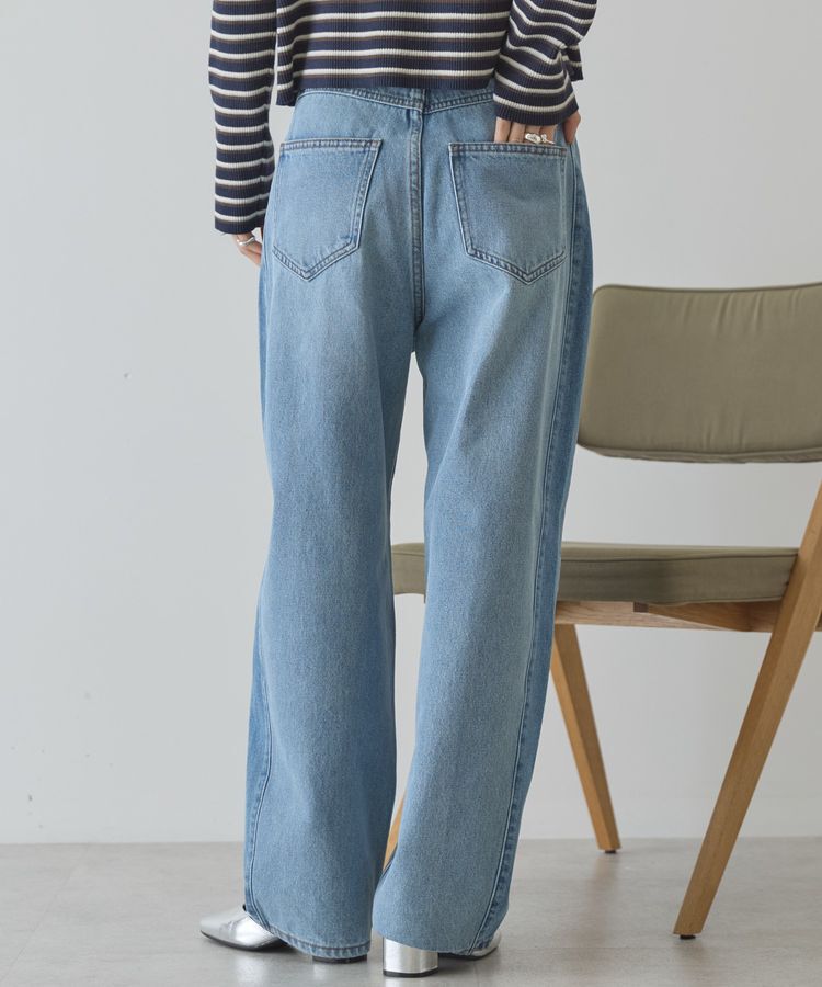 AMERICAN HOLIC「カーブデニムパンツ」|デニム|