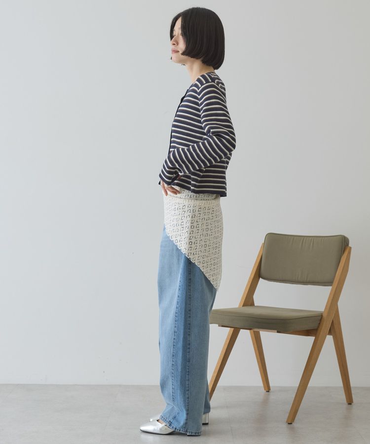 AMERICAN HOLIC「カーブデニムパンツ」|デニム|