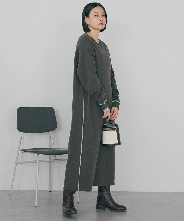 AMERICAN HOLIC「スムース起毛ボックスシルエットワンピース」|ワンピース|