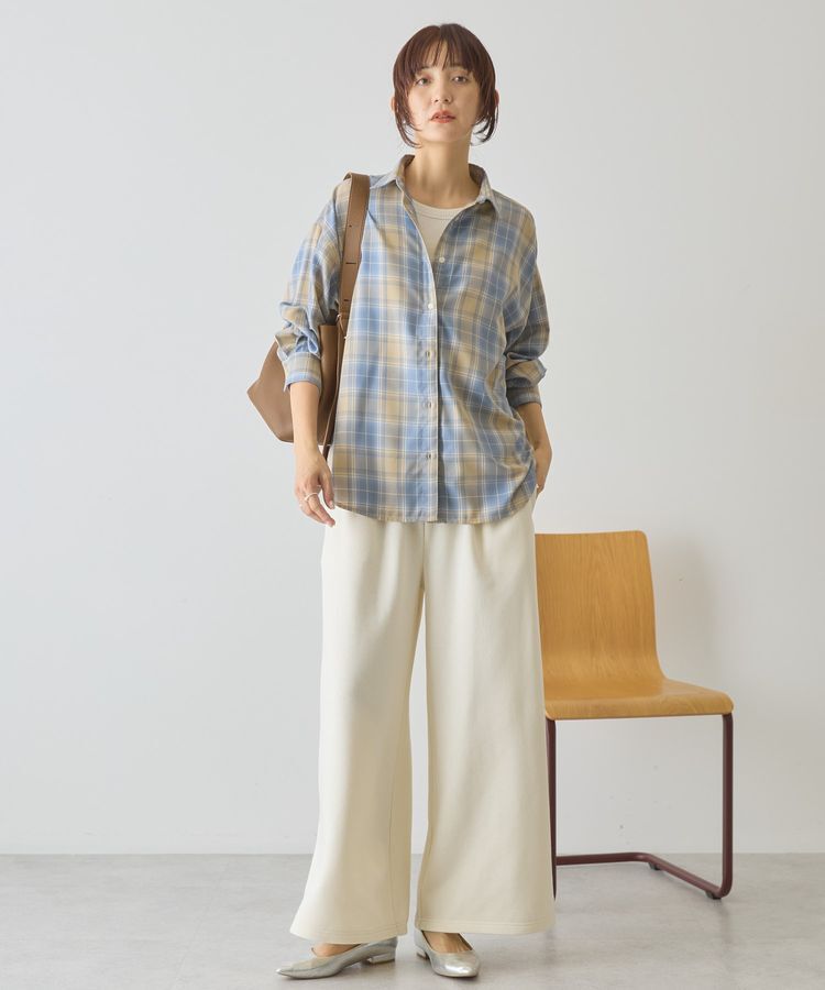 AMERICAN HOLIC「【イージーケア】チェックバックタックシャツ」|シャツ・ブラウス|