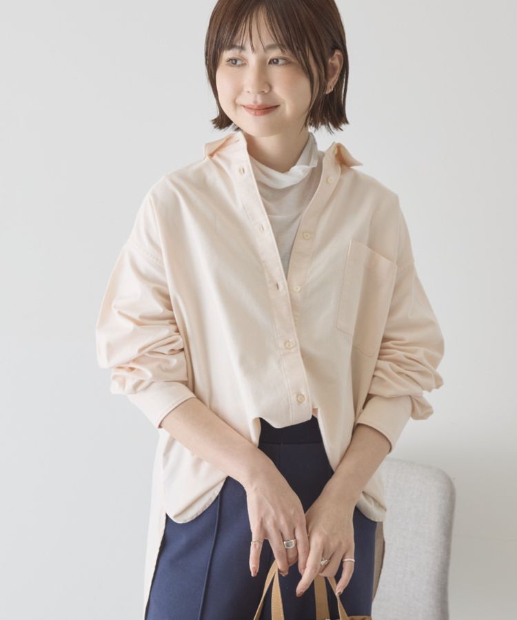 AMERICAN HOLIC「【UVカット】オックスベーシックシャツ」|シャツ・ブラウス|