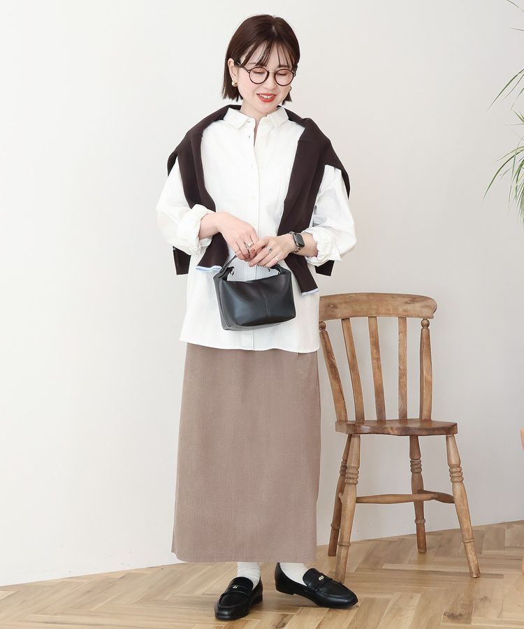 AMERICAN HOLIC「【UVカット】オックスベーシックシャツ」|シャツ・ブラウス|