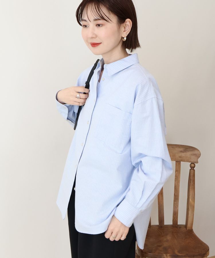 AMERICAN HOLIC「【UVカット】オックスベーシックシャツ」|シャツ・ブラウス|