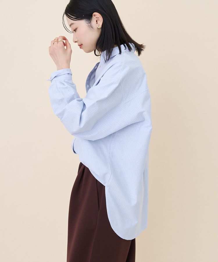 AMERICAN HOLIC「【UVカット】オックスベーシックシャツ」|シャツ・ブラウス|