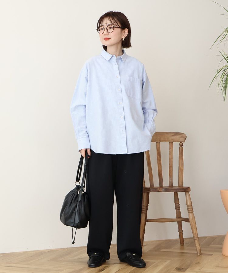 AMERICAN HOLIC「【UVカット】オックスベーシックシャツ」|シャツ・ブラウス|