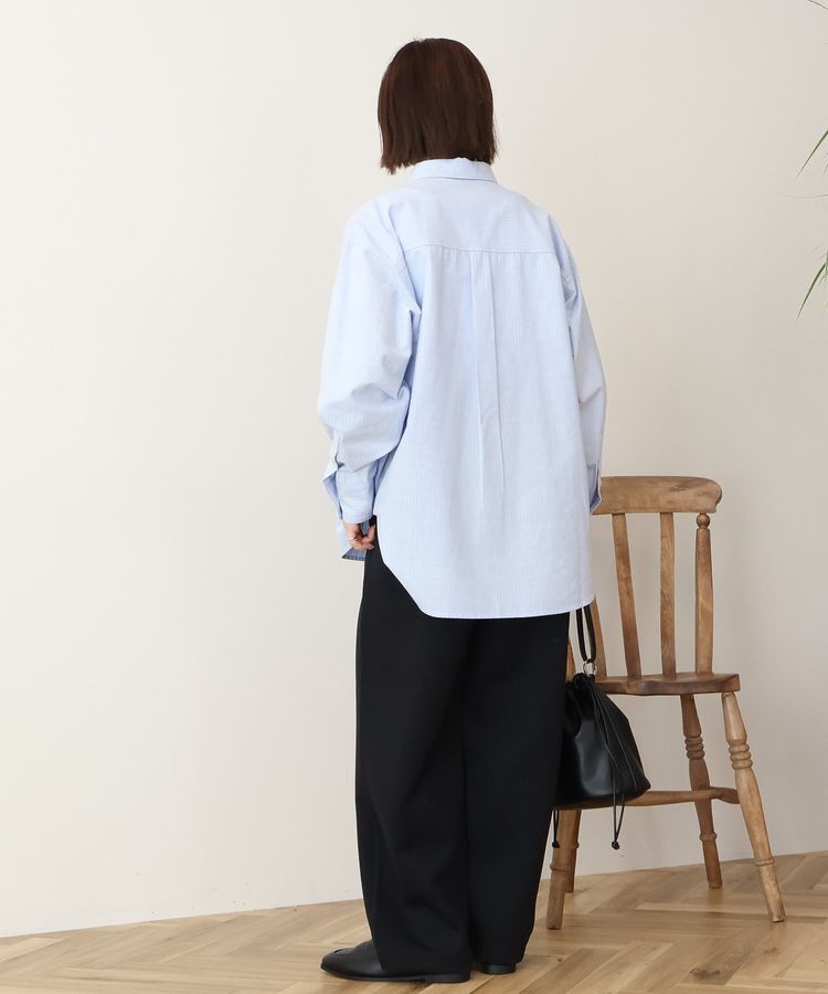 AMERICAN HOLIC「【UVカット】オックスベーシックシャツ」|シャツ・ブラウス|