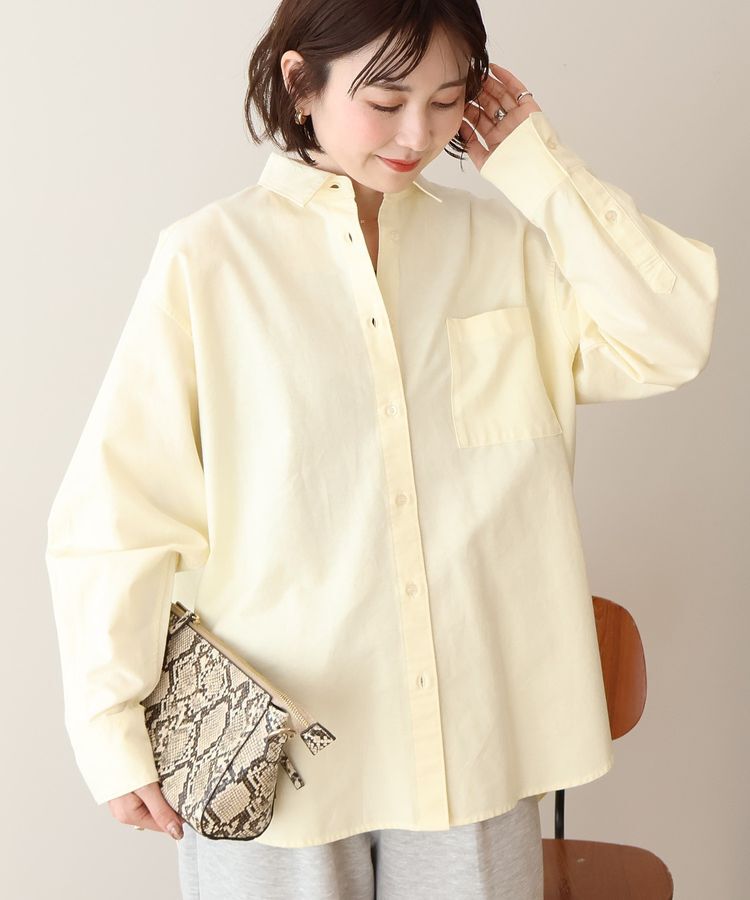 AMERICAN HOLIC「【UVカット】オックスベーシックシャツ」|シャツ・ブラウス|