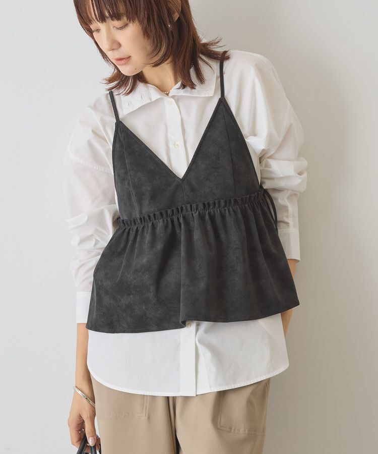 AMERICAN HOLIC「レザーライクビスチェ」|ベスト・ジレ|