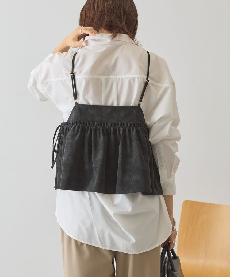 AMERICAN HOLIC「レザーライクビスチェ」|ベスト・ジレ|