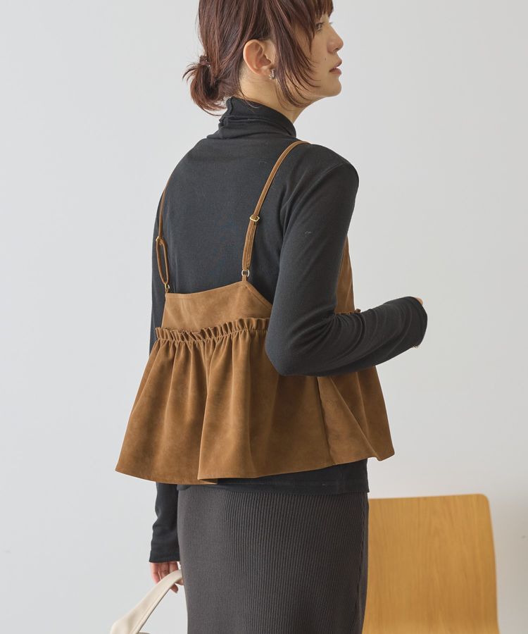 AMERICAN HOLIC「レザーライクビスチェ」|ベスト・ジレ|