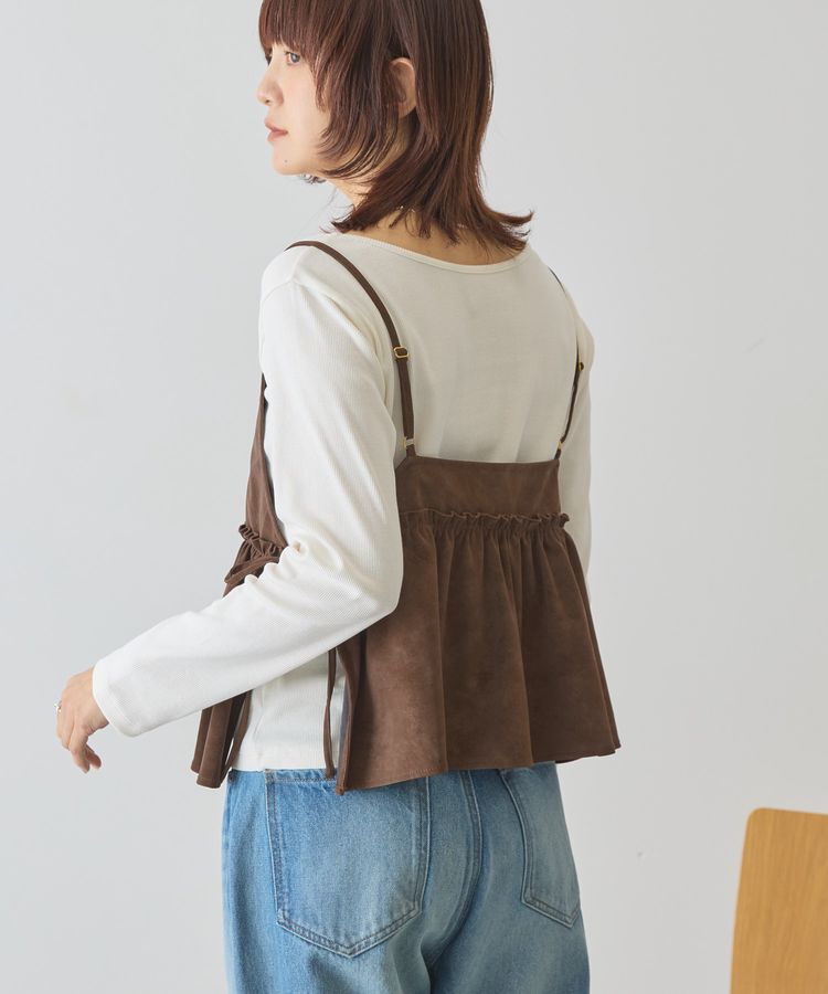 AMERICAN HOLIC「レザーライクビスチェ」|ベスト・ジレ|