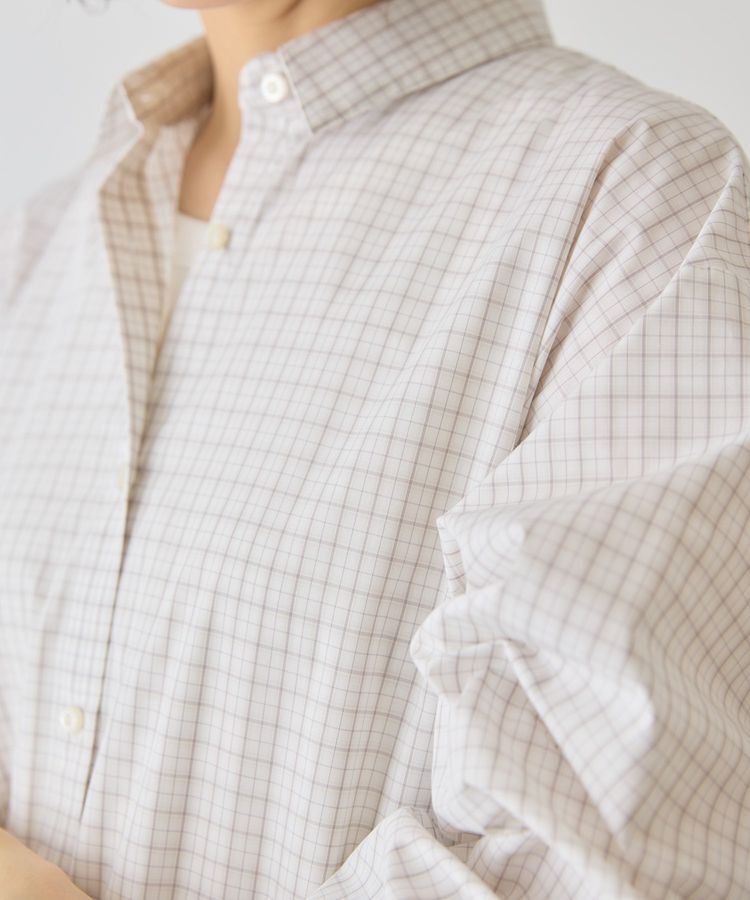 AMERICAN HOLIC「【イージーケア】バックギャザーリボンシャツ」|シャツ・ブラウス|