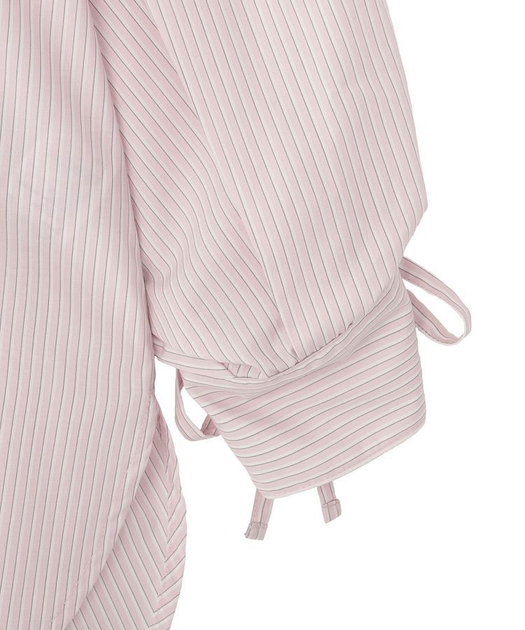 AMERICAN HOLIC「【イージーケア】バックギャザーリボンシャツ」|シャツ・ブラウス|