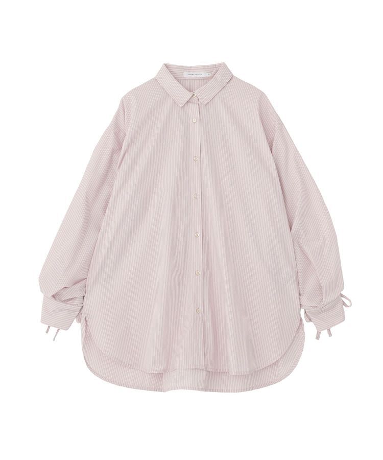 AMERICAN HOLIC「【イージーケア】バックギャザーリボンシャツ」|シャツ・ブラウス|