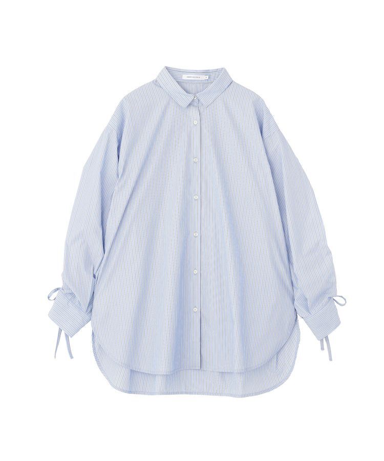 AMERICAN HOLIC「【イージーケア】バックギャザーリボンシャツ」|シャツ・ブラウス|