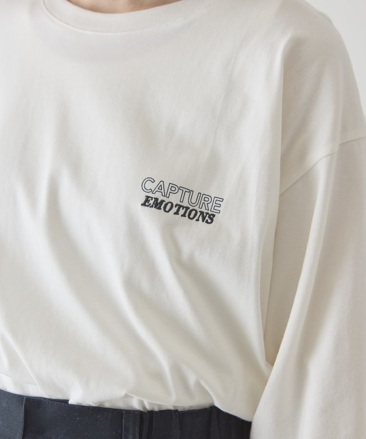 AMERICAN HOLIC「NURTURING 刺繍ロゴロンT」|Tシャツ・カットソー|