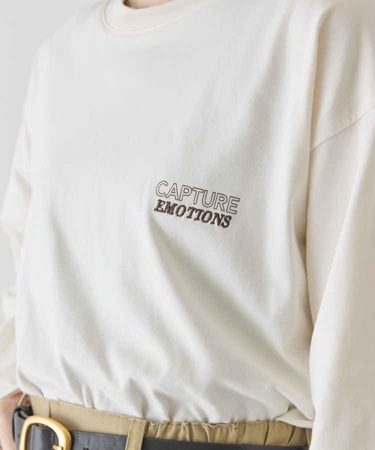 AMERICAN HOLIC「NURTURING 刺繍ロゴロンT」|Tシャツ・カットソー|