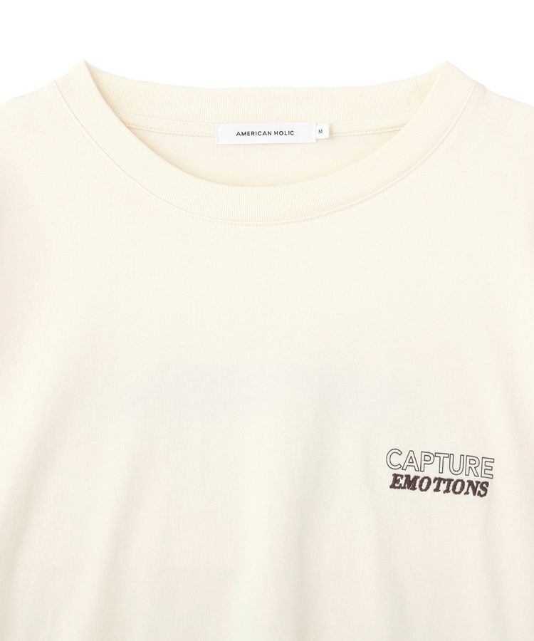 AMERICAN HOLIC「NURTURING 刺繍ロゴロンT」|Tシャツ・カットソー|