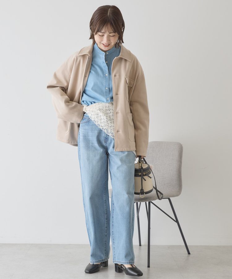 AMERICAN HOLIC「スエードライクジャケット」|テーラードジャケット|