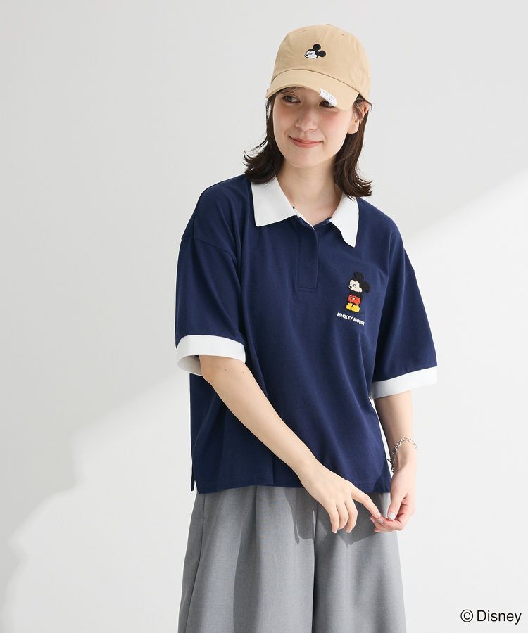 Green Parks「Mickey friend / ワンポイントショートポロ」|Tシャツ・カットソー|