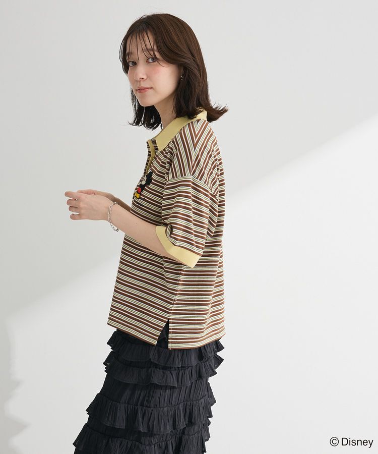 Green Parks「Mickey friend / ワンポイントショートポロ」|Tシャツ・カットソー|