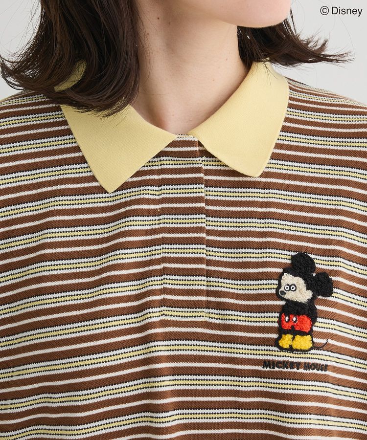 Green Parks「Mickey friend / ワンポイントショートポロ」|Tシャツ・カットソー|