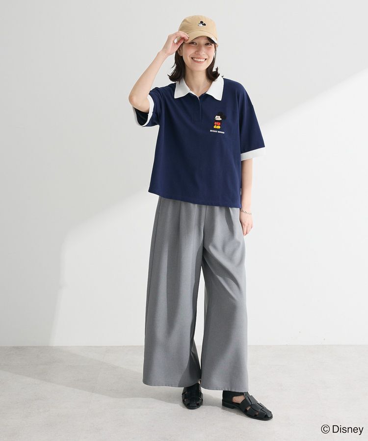 Green Parks「Mickey friend / ワンポイントショートポロ」|Tシャツ・カットソー|