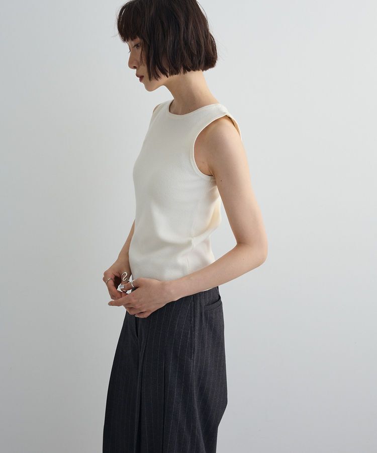 AnriettMusee「SET2点Zipニットカーディガン+アメスリタンク」|ニット・セーター|