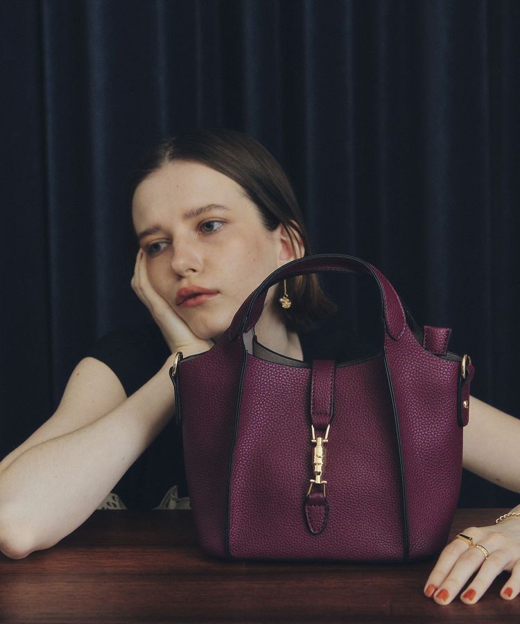 YECCA VECCA「【一部WEB限定】4wayミニバッグ」|ハンドバッグ|Bordeaux